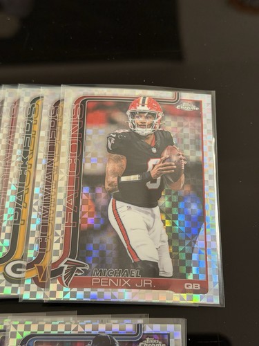 2025 Topps Chrome Football X-FRACTOR Singles YOU PICK + 2 Card Min Purchase Plz! - 第 2/19 張圖片