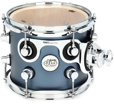 DW Design Series Rack Tom - 7 x 8 inch - Blue Slate