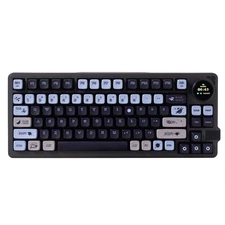LK75 75% Gasket Mechanical Keyboard with 2 in 1 TFT Smart Display&Knob, Bluet...