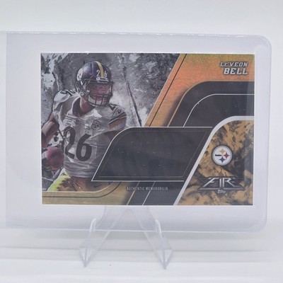 2015 Topps Fire Le'Veon Bell Jumbo Jersey Relic Patch #FJR-LB Steelers RB