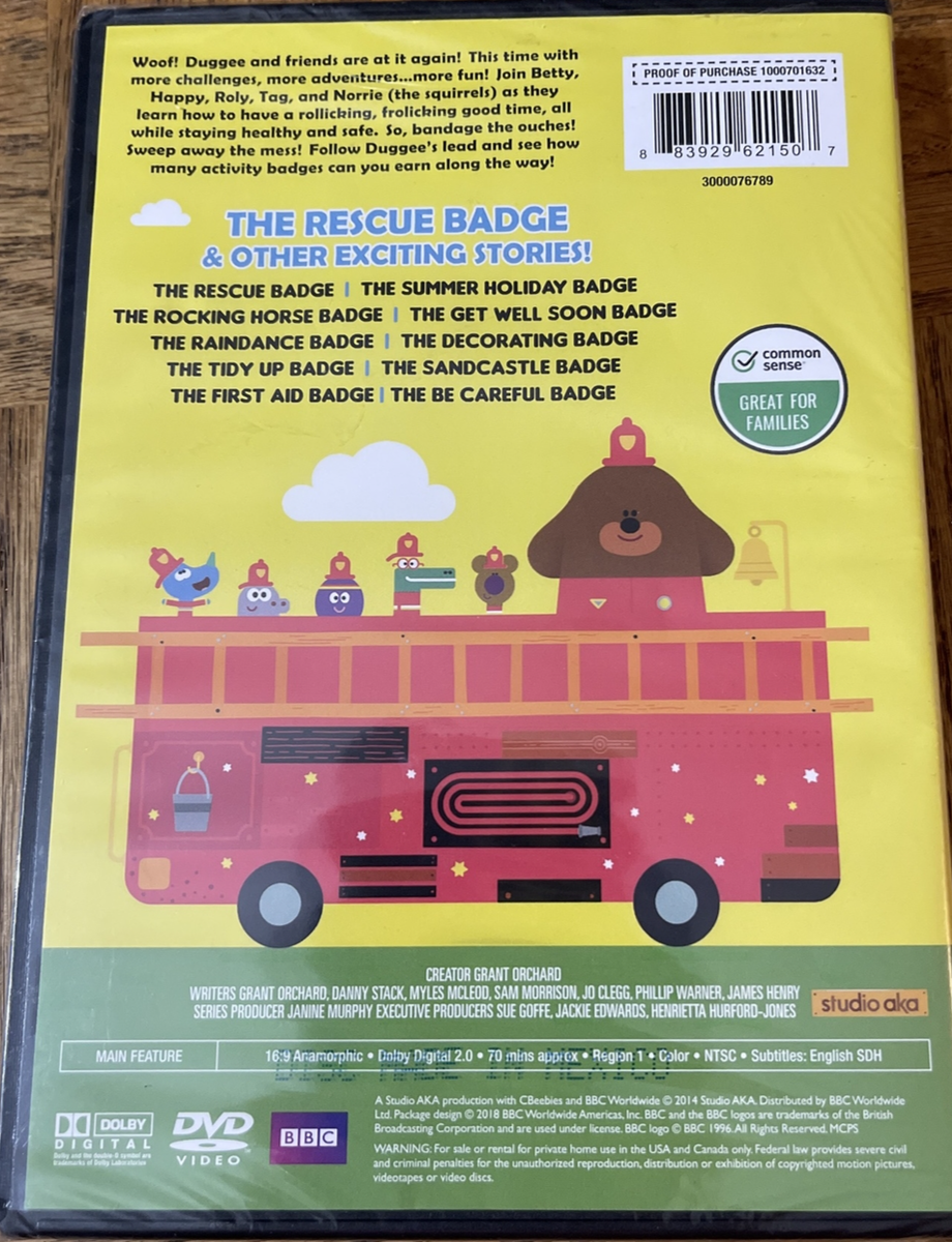 Hey Duggee DVD 883929621507| eBay