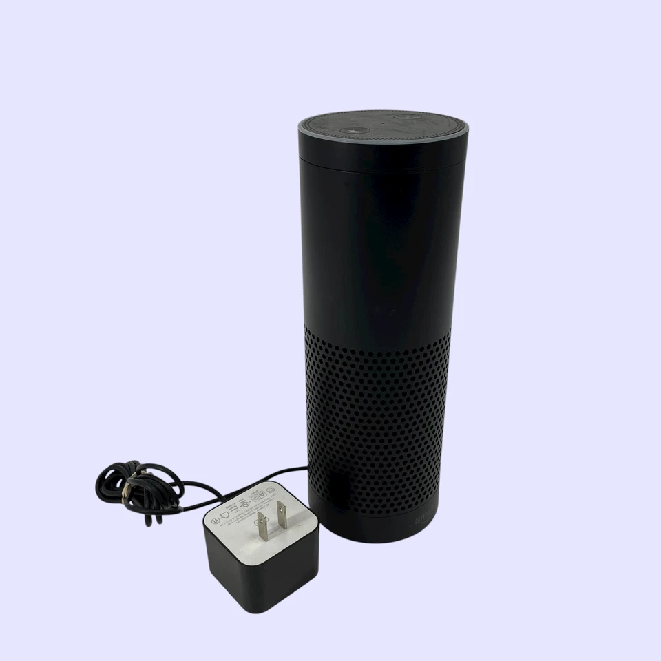 Amazon Echo 1. Generation SK705DI Smart Lautsprecher mit Alexa - Schwarz 