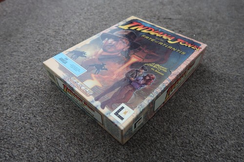 Indiana Jones and the Fate of Atlantis By LucasArts ~ Original Amiga Game VGC - Afbeelding 6 van 8