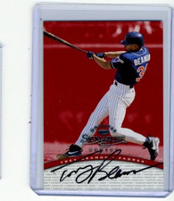 Trey Beamon 1997 Donruss Signature Series Certified On Card Autograph Auto