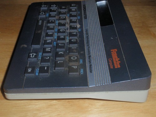 Franklin Wordmaster Model WM-1000 Electronic 1988 Proximity/Merriam-Webster - Picture 3 of 6