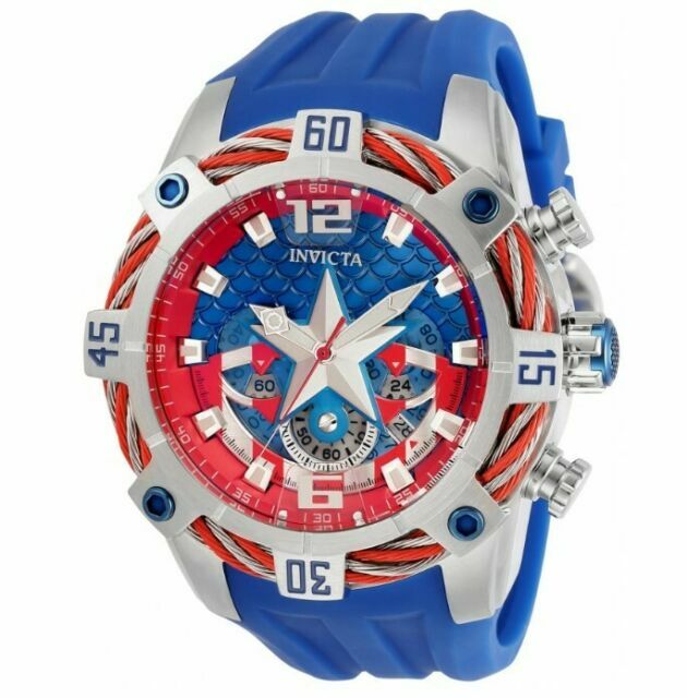 Invicta Marvel Captain America 52mm Limited Edition Quartz