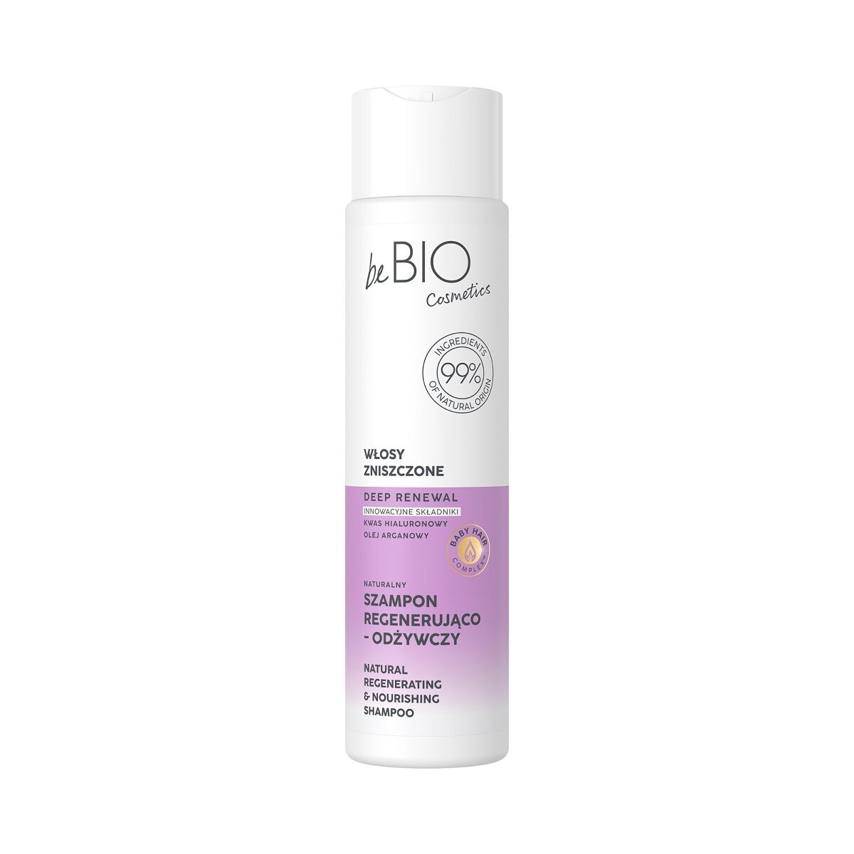 BeBio Shampoo Moisturize & Nourish Damaged Hair With Vitamin E/Aloe leaf 300ml