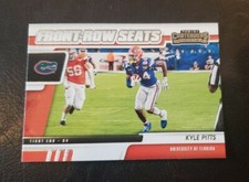 2021 PANINI CONTENDERS DRAFT PICKS KYLE PITTS FRONT-ROW SEATS #6 FALCONS