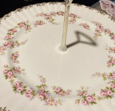 Royal Albert Dimity Rose Pastry Platter