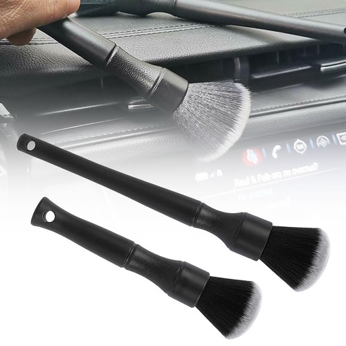 2x Soft Detailing Brush Detail Factory Set Interior&Exterior Car Dust
