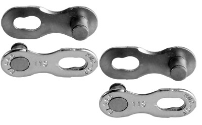 KMC Kettenschloss 11NR EPT 2-paar silber Campagnolo/Shimano/KMC-11-fach