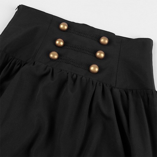 Medieval Retro Gothic Skirt with Waist Plus Size Women Dress Cosplay Costumes - Picture 8 of 27