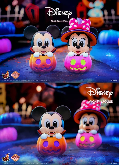 ディズニー　COSBI COLLECTION ミッキー　プルート Mickey Mouse & Friends Unite with Hot Toy New Disney Cosbi