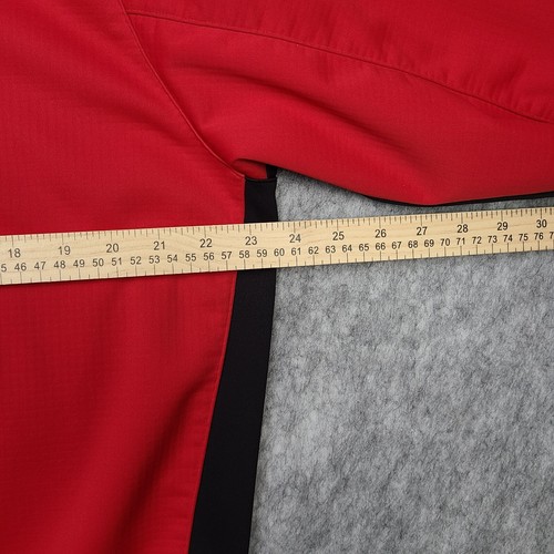 Zero Restriction Jacke Herren M rot Tour Series 1/4 Zip Pullover wasserabweisend - Bild 5 von 14