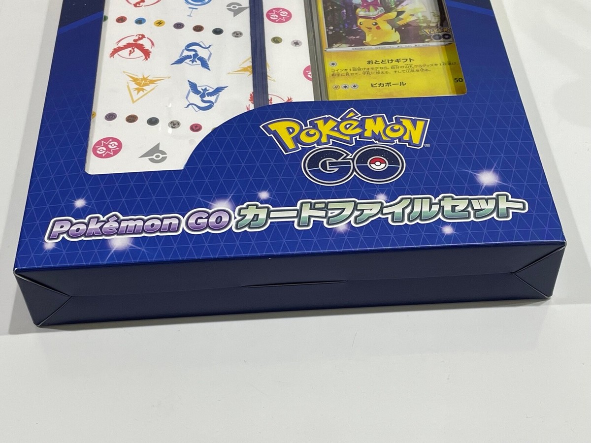 Pokemon card Pokemon Go Card File Set with Pikachu Promo 272/S-P