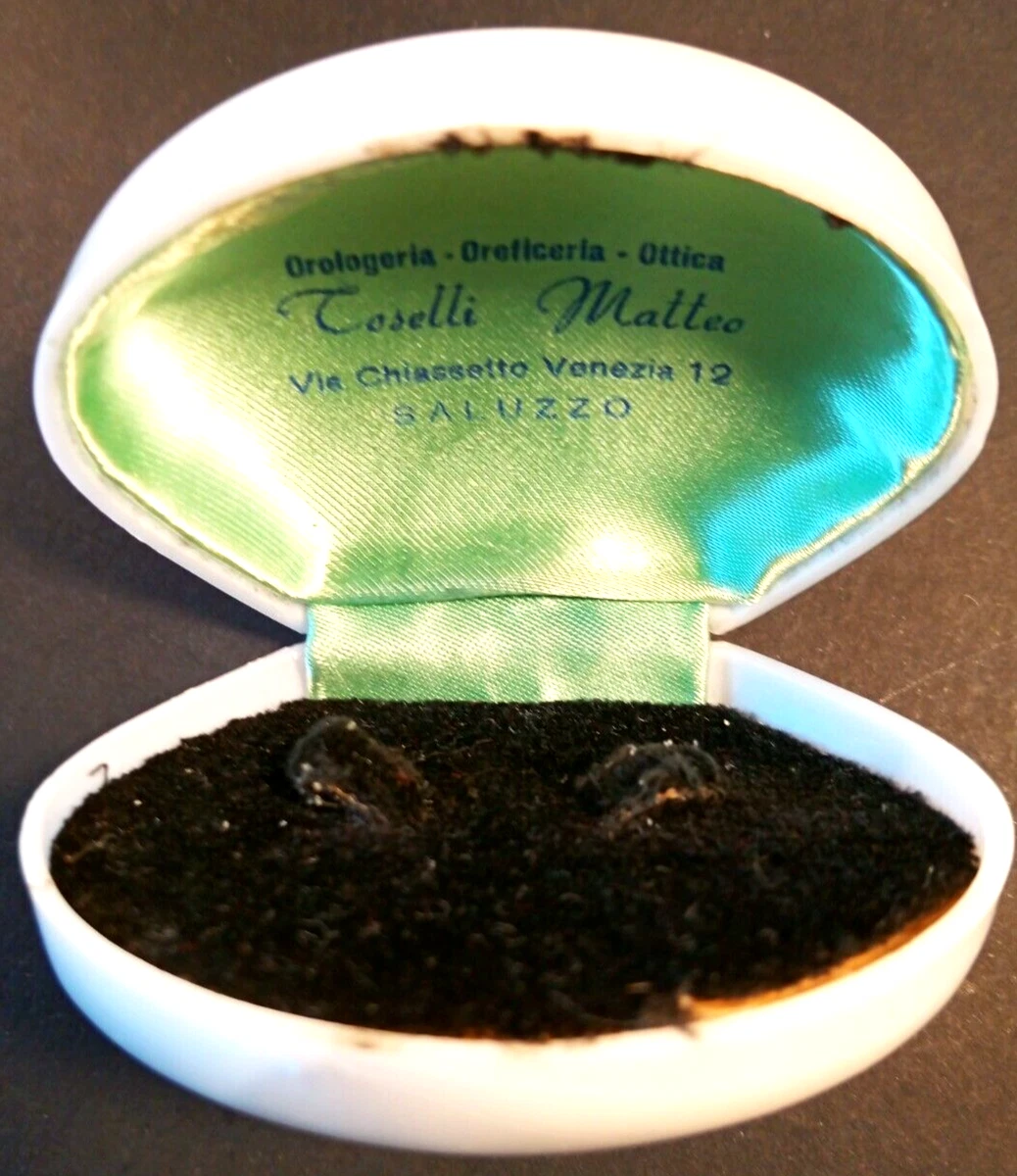 ORECCHINI ORO STILE ANTICO TOPAZIO PERLE BIANCHE EARINGS GOLD TOPAZ PEARL WHITE - Foto 4