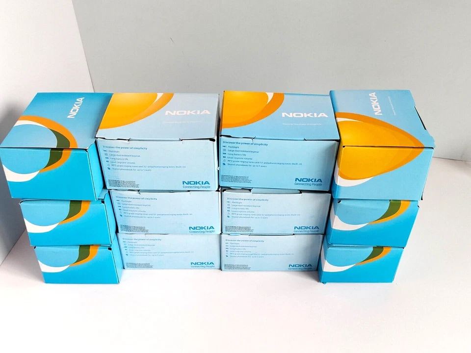 Nokia 6085 6110 6101 6030 6100 6233 6111 Botón o abatible teléfono estilo antiguo. Foto 4 de 4