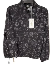Johnny Was Size-XL $295 BEE ACTIVE Mock Neck Pullover Si