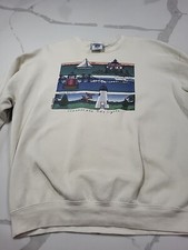 Vintage Lee heavyweight sweatshirt Chesapeake Bay Size XL Made In USA!