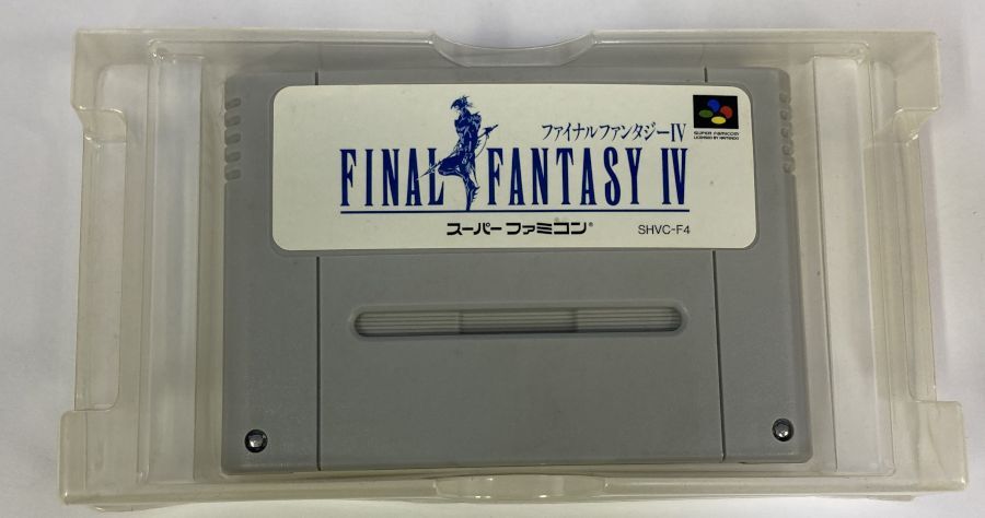 ファイナルファンタジーIV　スーパーファミコン　スーファミ　ソフト SFC Nintendo Super Famicom SFC Final Fantasy IV 4 Japan Version