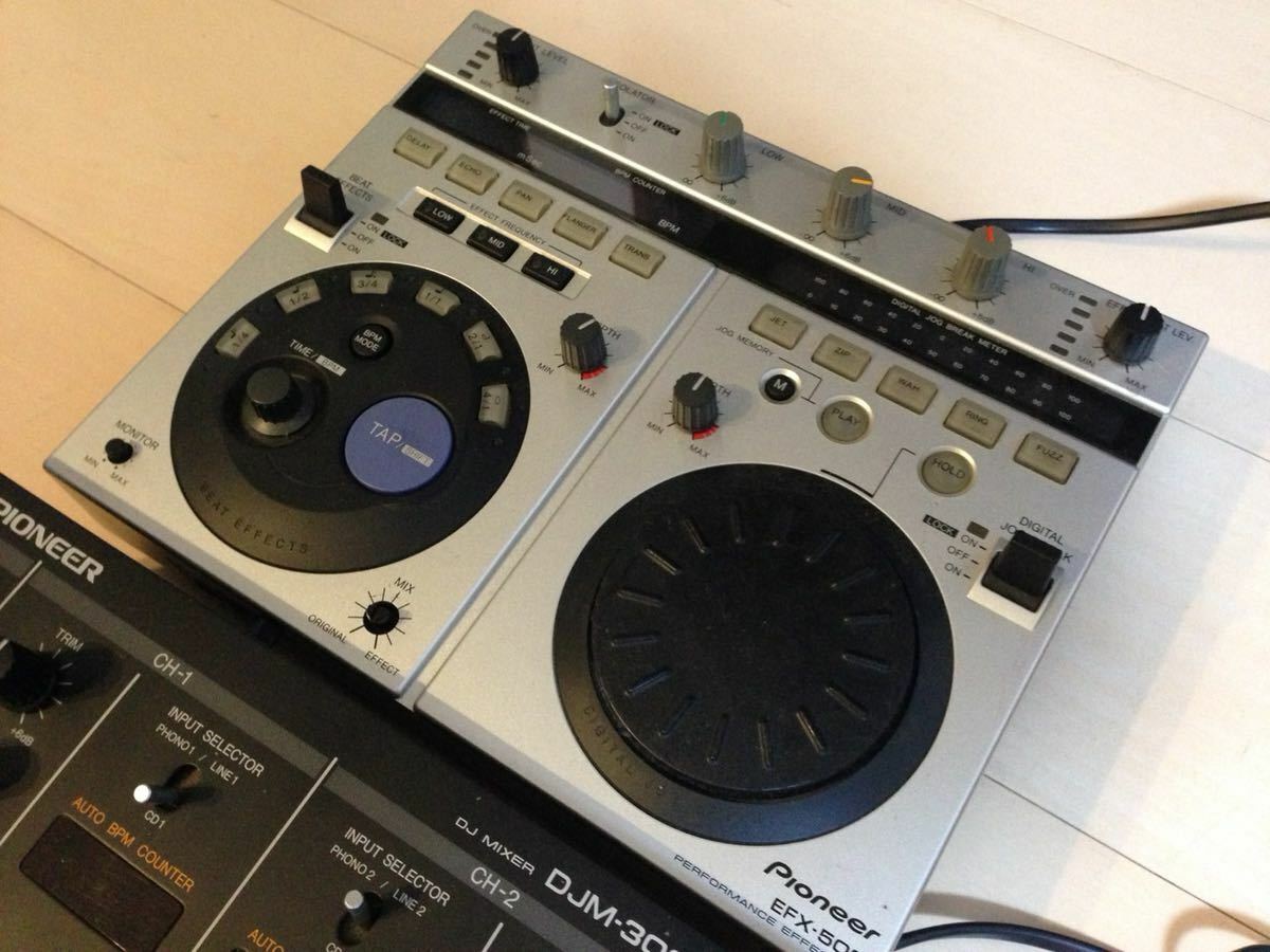 Pioneer EFX-500 DJ Effects Controller DJM-300 Two Channel 