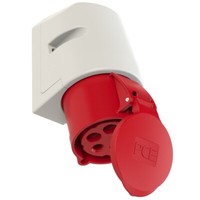 32A Cee Wandsteckdose IP44 5-Polig - 32 A 5P Steckdose 6H - Pce 125-6