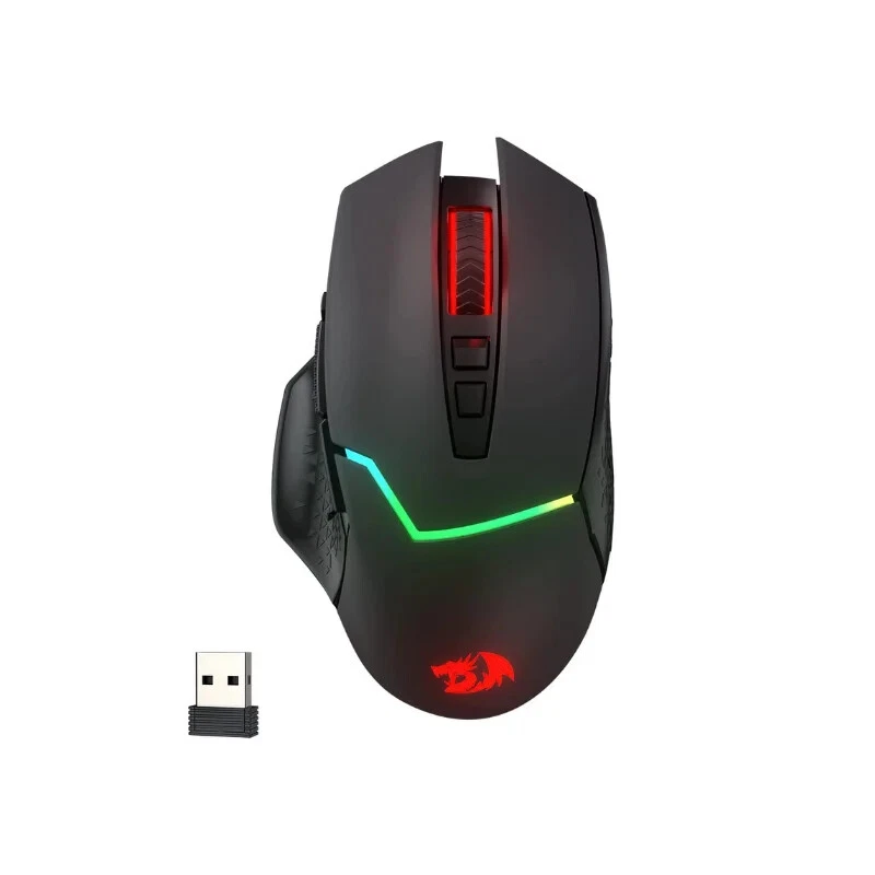 Redragon M690 PRO Wireless Gaming Mouse 8000 DPI Wired Mouse Rapid Fire Key - Image 2 of 4