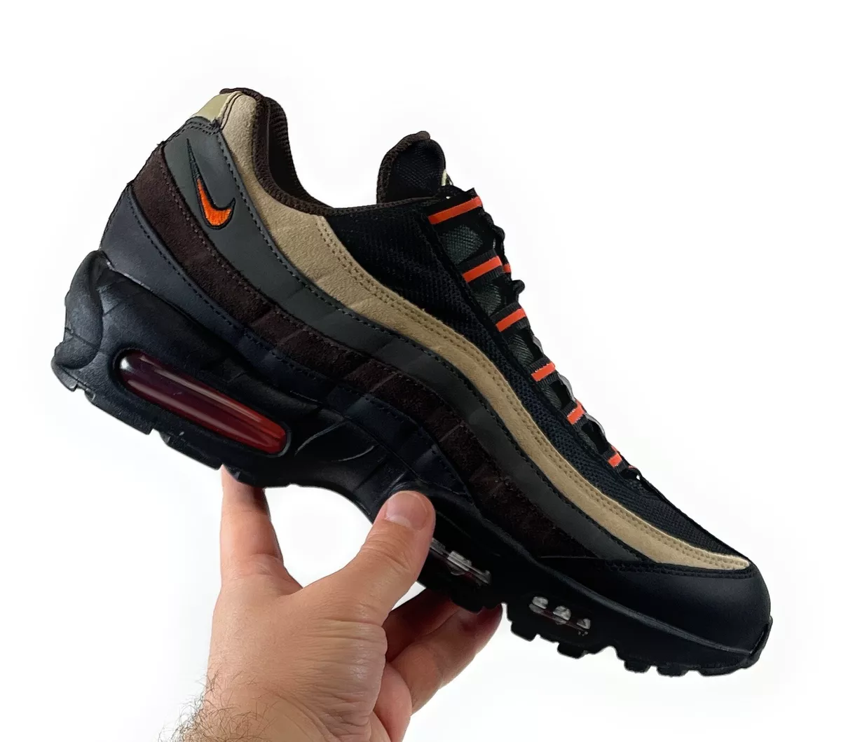 Nike Air Max 95 'Dark Army Orange Blaze Tweed' Men'