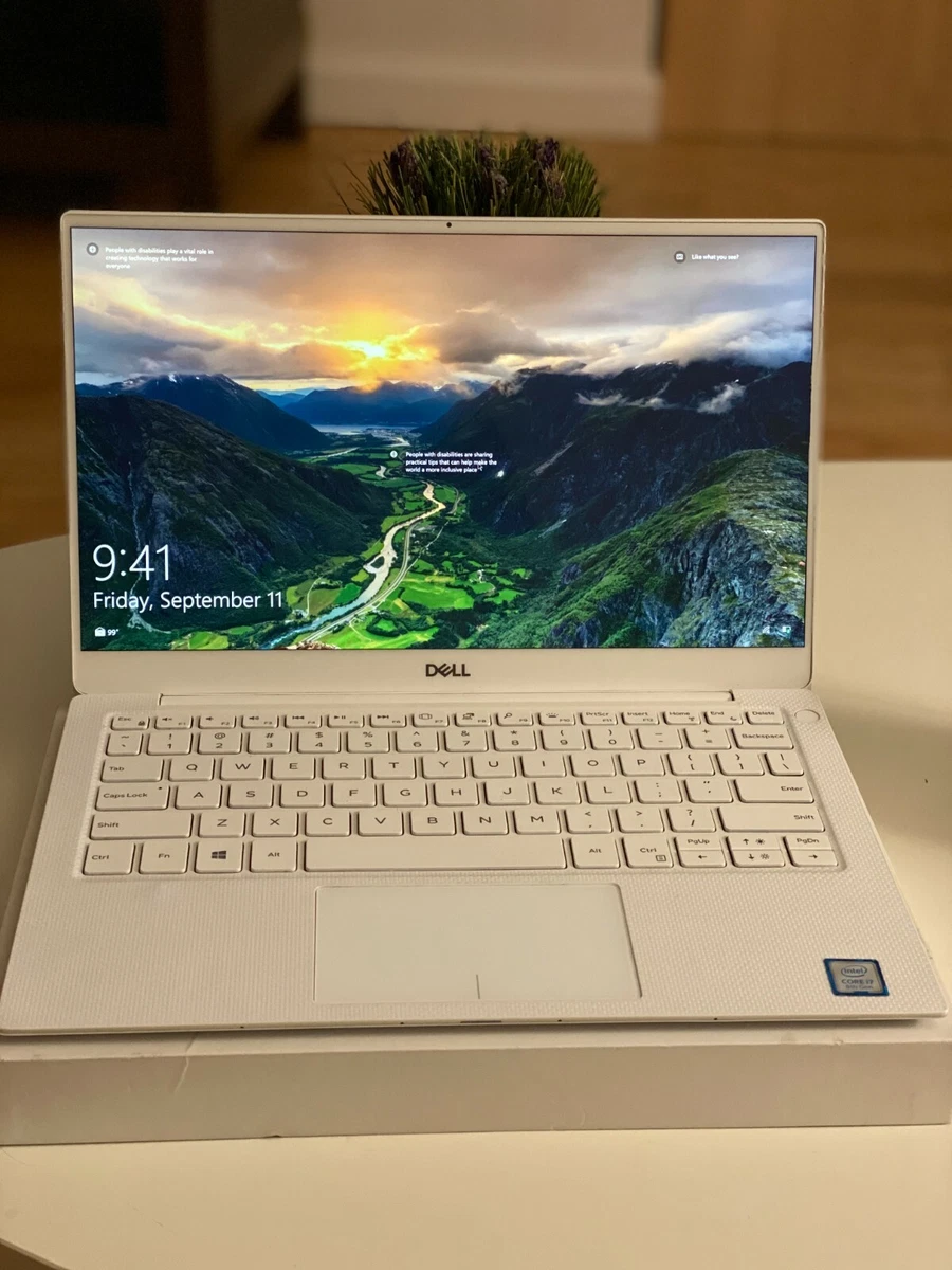 Dell XPS 13 9380 i7 16GB RAM Touch Screen (2019) White interior 4K