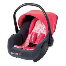 Cosatto Groova 0+ Mädchen Autositz Babyschale Oopsi Ditsi rosa Geburt Baby 13 kg