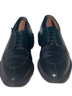 Allen Edmonds Walton Mens Shoes Black Leather Split Toe  display picture 1
