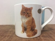 Cat Mugs BNIB - Ginger Cat Mug, Tabby Cat Mug & Black and White Cat Mug