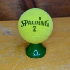Vintage Avon Spalding Tennis Ball Mixed Doubles 3 Oz Body Splash Decanter
