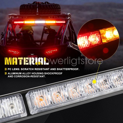 For Can Am Maverick X3 Max 30" Rear Chase LED Light Bar Turn/Brake/Reverse UTV - Picture 4 of 11
