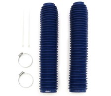2 Pack Blue Fork Boots Gaiters Honda CR125 CR250 XR250 XR400 CR500 XR600 XR650