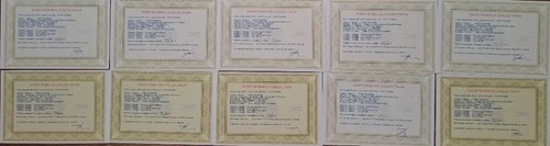 Andy Warhol Signed - Ten Portraits of Jews of the Twentieth Century-Certificate - Picture 2 of 14