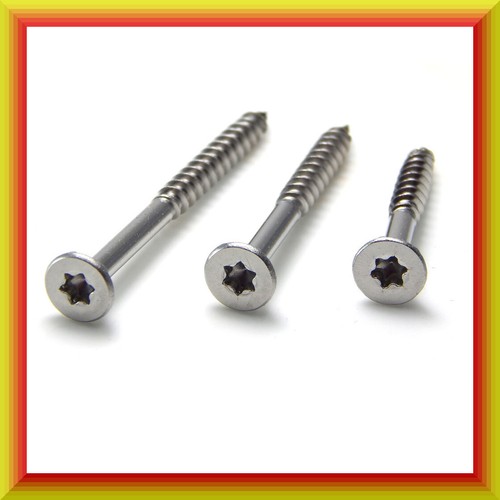 Spanplattenschrauben A2 Holzschrauben Edelstahl V2A Torx Ø 3-6 Teilgewinde s - Picture 10 of 12