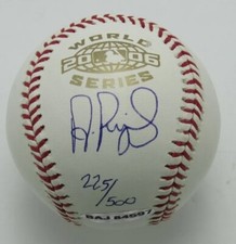 Albert Pujols Signed Rawlings 2006 World Series Baseball UDA/MLB HOLO Ltd. #/500