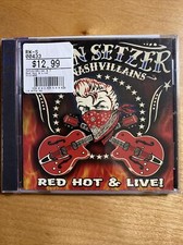 BRIAN SETZER NASHVILLAINS - Red Hot Live - CD - BRAND NEW/SEALED RARE