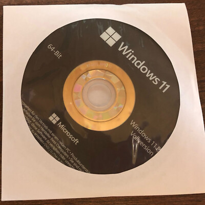 Microsoft Windows 11 Pro 64-Bit DVD Plus COA