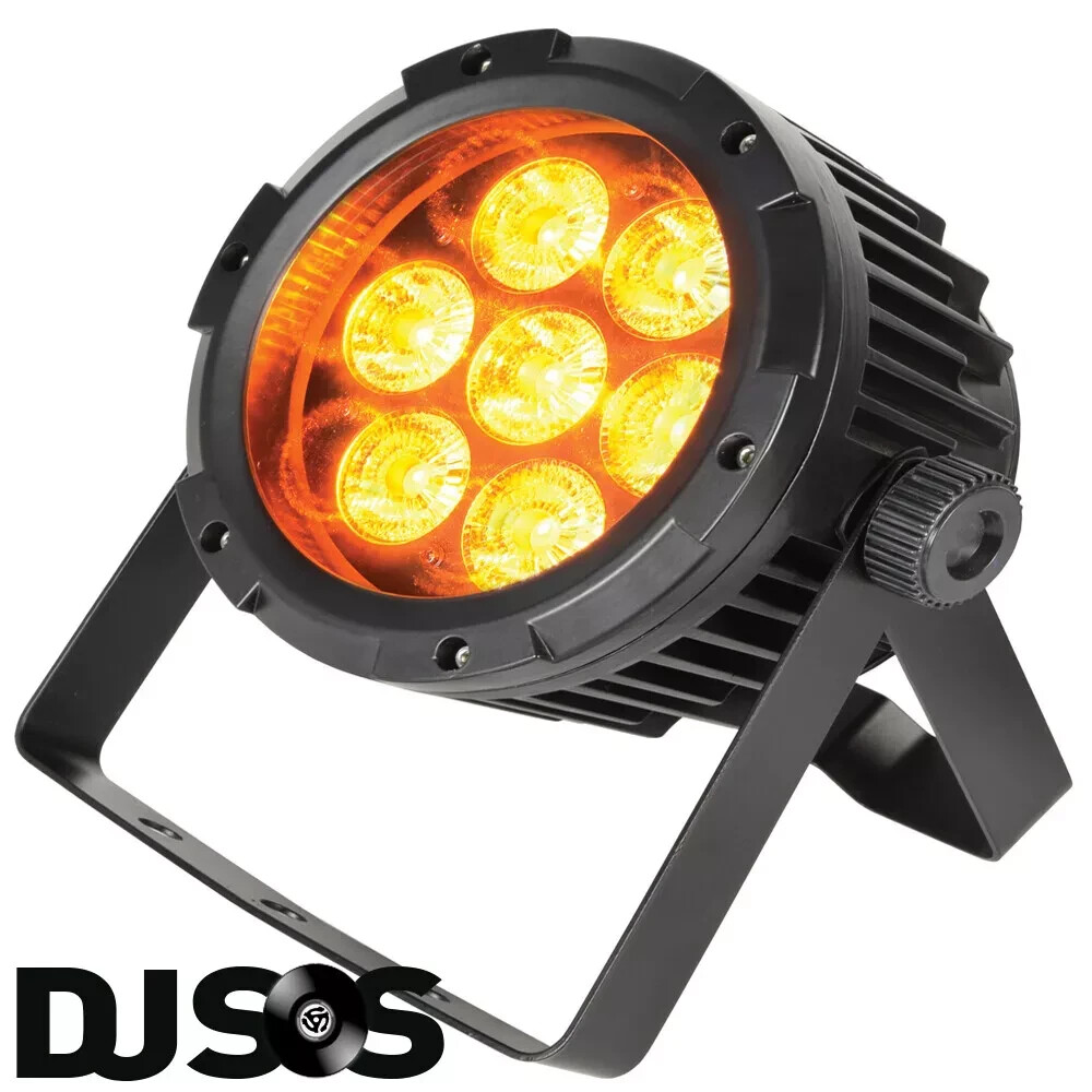 QTX HIPAR100 LED Outdoor Par - Exterior Colour Changing - DMX RGBWA - IP65 rated