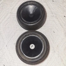 Vtg RC Buggy Black  Wheels w/ Used Rear Pro- Line Pro 82 Fuzzies RC10 B3 XXX #3
