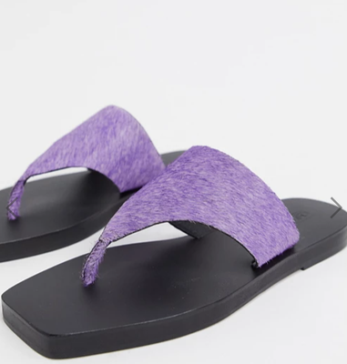 asos purple sandals