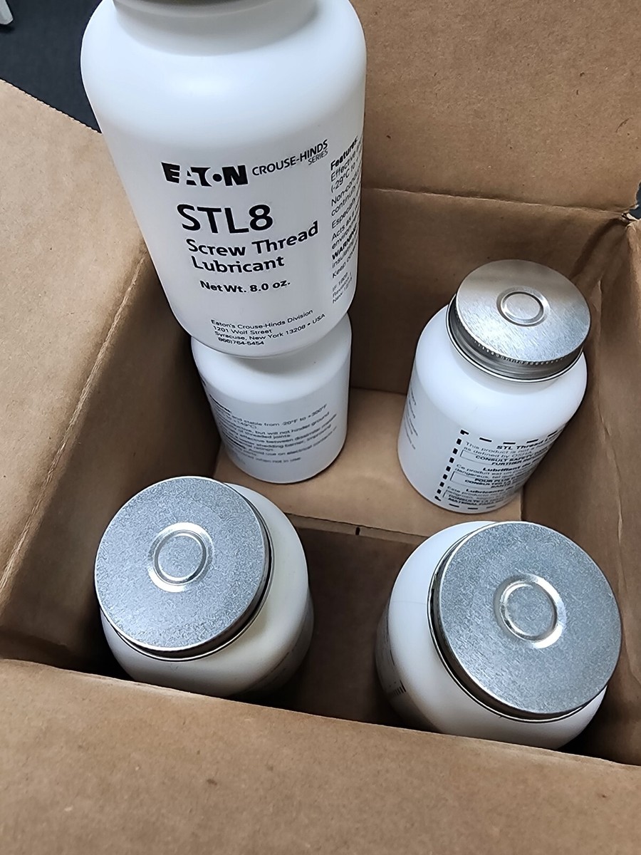 EATON Crouse-Hinds STL8 Screw Thread Lubricant 1ea 8 Oz