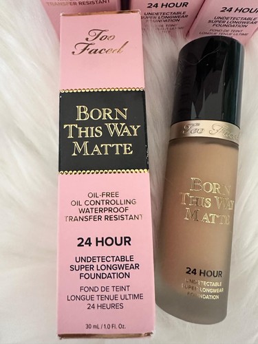Too Faced Born This Way 24-Hour Matte Longwear Foundation 30ml L1 - YOU PICK - Picture 2 of 4