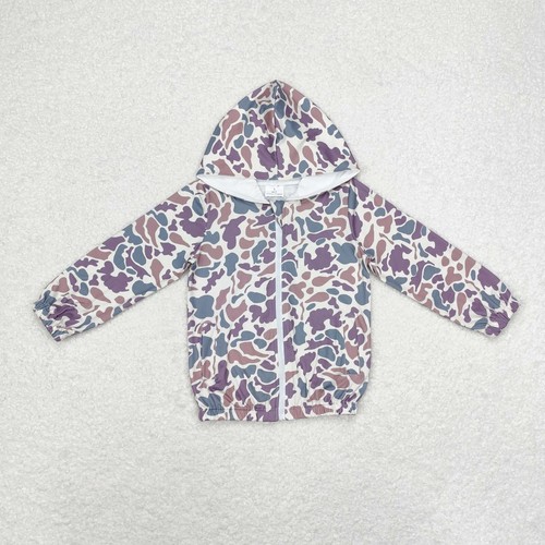 Toddler Boys Hunting Camouflage Pullover Full Zip Jacket Hoodie Top Coat - Picture 8 of 11