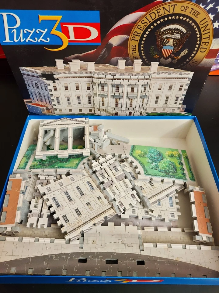 Puzzle Puzz3D Casa Bianca 443 Pezzi Ottime Condizioni - Immagine 3 di 3