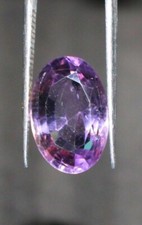 Natürlicher Amethyst Edelstein, ovaler Schliff facettierter Amethyst lose Ede...