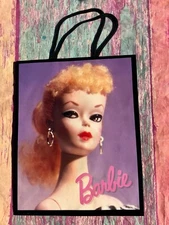 1996 Vintage Hallmark Barbie Gift Bag 8 inch X 9.5 inch Mattel 
