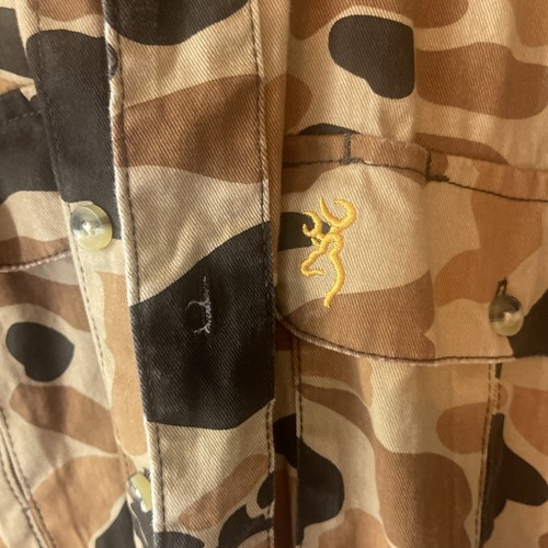 3 Men's Med Camouflage Long Sleeve Buttoned Hunting Shirts - Picture 12 of 15